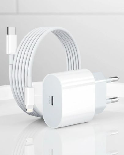 Balancelife MEYTDUCZZZLİGHTNİNGŞARJ-7-BLMY Mey İthalat İphone 12 11 Xr Xs X 8 Plus 7 20W Pd Lightning Hızlı Şarj Adaptörü
