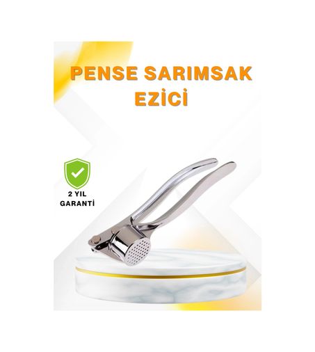 Balancelife MEYTDUCZZZSARIMSAKEZME-BLMY Mey İthalat Metal Sarımsak Ezici Ergonomik Tutma Ve Güçlü Presleme Çok Renkli