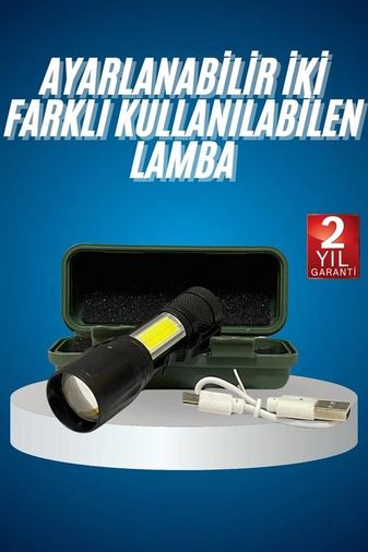 Balancelife MEYTDUUCZZZHS215LAMBAAAAA2-BLMY Mey İthalat Led Lamba El Feneri Küçük Taşınabilir Usb Şarjlı Acil Durum Lambası Çok Renkli 45325540