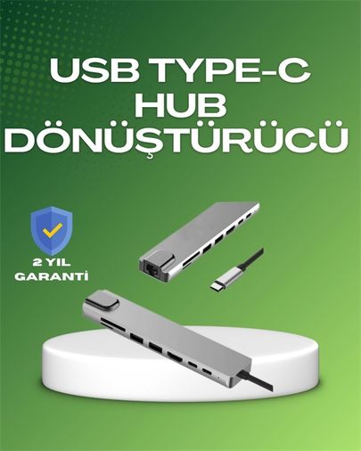 Balancelife MEYTDXUCZMACBOOKÇEVİRİCİİİİİİİ-3-BLMY Mey İthalat Seyahat Dostu 8 İn 1 Hub Şarj & Veri & Video & Ağ İçin Eksiksiz Çözüm Renk