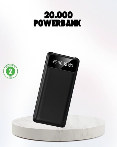 Balancelife TRİTHLTUCZ20000POWERBANK-5-BLNCCC Çoklu Güvenlik Korumalı 20.000 Mah Powerbank Fener Özellikli Açık