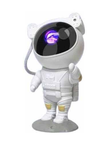 Balancelife TRİTHLTUCZZZASTRONOTLAMBAAA2-BLNCCC Gece Lambası Astronot Bluetooth Hoparlörlü Galaksi Işık Projektörü Siyah