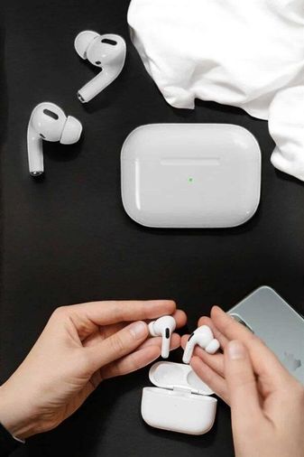 Balancelife TRİTHLTUUCZAİRPODSPRO1-BLNCCC Kablosuz Bluetooth Kulaklık Gürültü Önleme, Su Geçirmez, Mikrofonlu Beyaz - Siyah