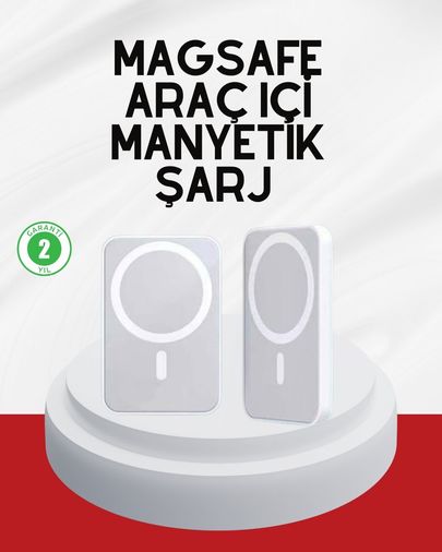 Balancelife TRİTHLTXUCZ15WMAGSAFE-5-BLNCCC Şık Tasarımlı Magsafe Araç Telefon Tutucu Type-C Girişli Açık
