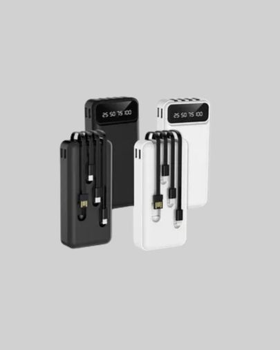 Balancelife TRİTHLTXUCZ20MAHPOWERBANK-5-BLNCCC Kamp Ve Seyahat İçin 20.000Mah Led Işıklı Hızlı Şarj Powerbank Açık