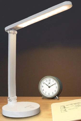 Balancelife TrLat0AH009K-AVH-836-BLNCC Ps-1912 Şarjlı 40 Led Çalışma Okuma Işığı Kademeli Masa Lambası Ayarlanabilir Renk Tonu Ve Parlaklık Siyah