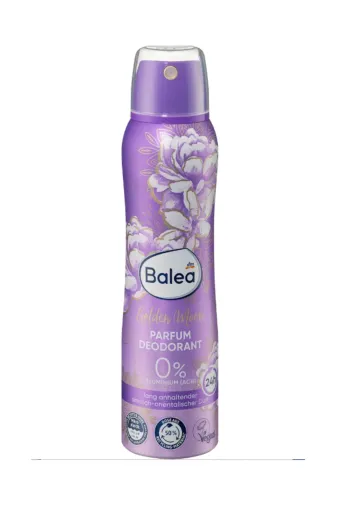 BALEA MOR DEO BALEA Deodorant Spray Golden Moon – 150 Ml, Kalıcı 24 Saat Koku & Vegan Deodorant, Beyaz İz Bırakmaz
