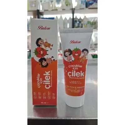 Balen Çocuklar İçin Çilek Aromalı Diş Macunu 75 Ml