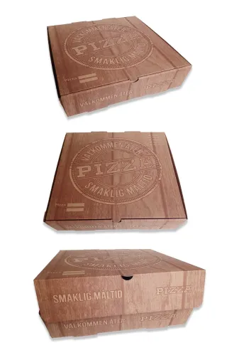 Balkan 1865865656565 Baskılı Pizza - Pide - Lahmacun - Börek Kutusu 30X30X8Cm - 50 Adet