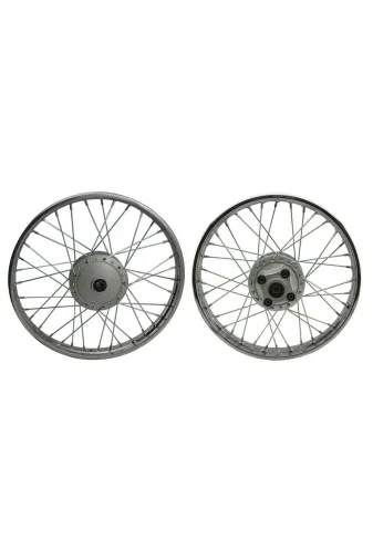 bardakcı bike 19411946 Cg 18 -18 Ön Arka Kampanalı 36 Telli Düz Tel Jant Takımı (1.40X18-1.60X18)