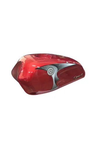 bardakcı bike BRDGMS8700K Kuba Sport Benzin Deposu Kırmızı