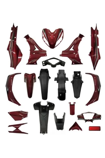 bardakcı bike BRGMS5253KD Kuba Ege Cup 100 Kaporta Seti Kırmızı