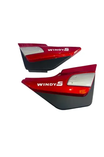 bardakcı bike MBZ013 Kanuni Windy - S 125 Yan Kapak Kırmızı Takım
