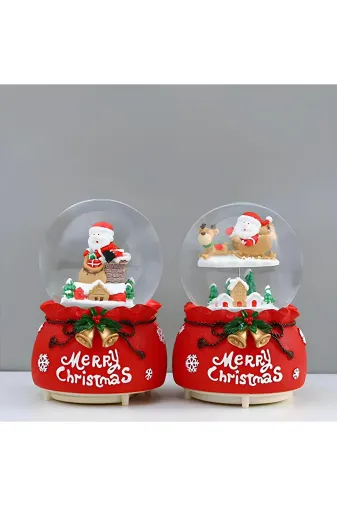 Barkdiss KH-ALK3406 Büyük Boy Işıklı Müzikli Kar Küresi Alk3406