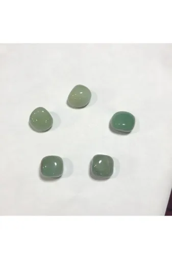 Batu Hediyelik tas3 Tamburlanmış Aventurin Doğal Taş (2-2,5Cm)