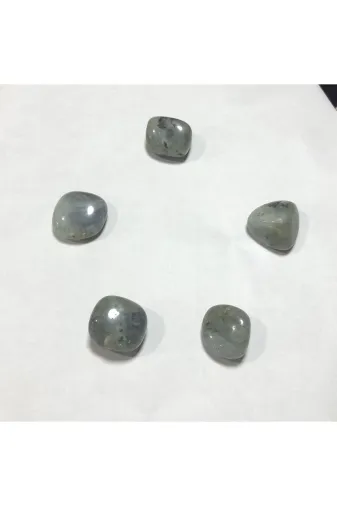 Batu Hediyelik tas5 Tamburlanmış Labradorit Doğal Taş (2-2,5Cm)
