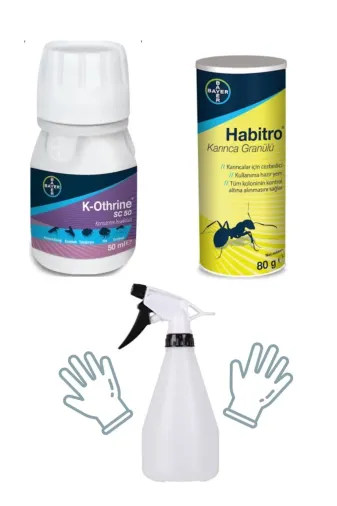 Bayer 2in1 K-Othrine Sc 50Ml / Habitro Karınca Tozu