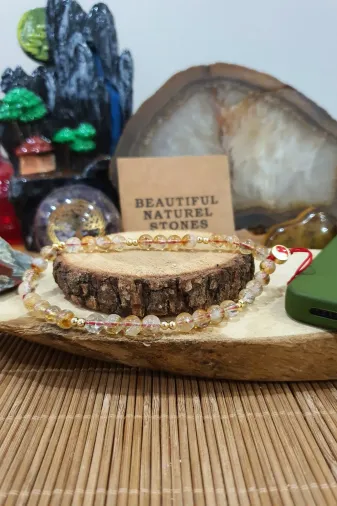 beautifulnaturelstones paramıknatısı520 Sitrin Doğal Taş Telefon Ipi Charm ( Para , Bolluk , Bereket )