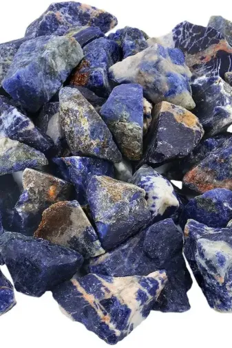 beautifulnaturelstones sodalithamm Sodalit Doğal Taş Ham Kütle