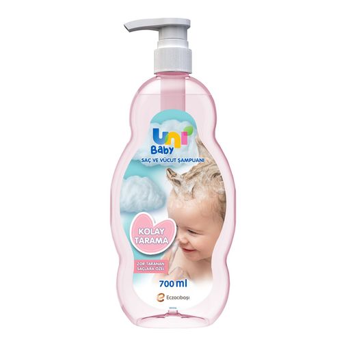 Bebek Kolay Tarama Saç ve Vücut Şampuanı 700ML (Pompalı)