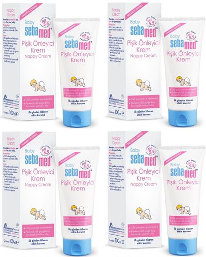 Bebek Pişik Önleyici Krem 100ML (4 Lü Set)