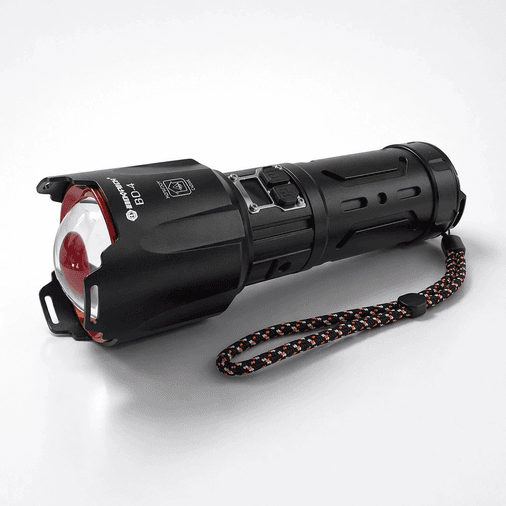 Bedotech Bd-4 60w Tg Led Alüminyum Alaşımlı Zoomlu Type-c Dijital Göstergeli Şarjlı El Feneri
