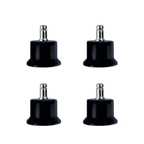 Bekleme Ayak Geçmeli Pimli - 50MM - Siyah 11MM HKS282 - 4 Adet