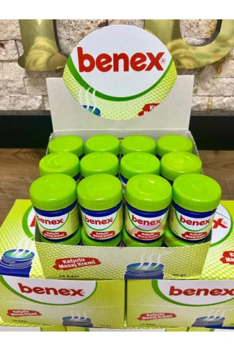 Benex BNX 26 Kafurlu Masaj Kremi 40 Gr 2 Ad. S.k.t 2029