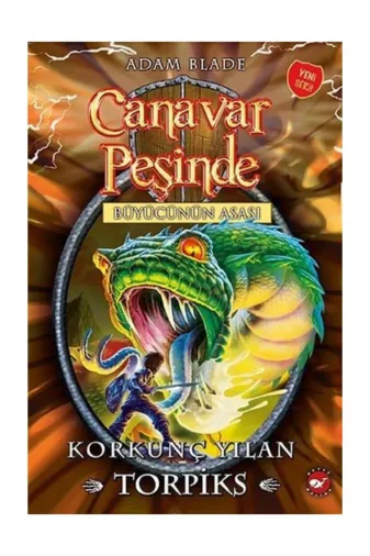 Beyaz Balina Yayınları 4ecf-4615 Canavar Peşinde 54 - Korkunç Yılan Torpiks