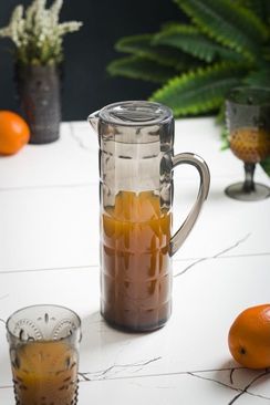 Bezos 125982969 Akrilik Allegra 1,5 Lt Füme Sürahi