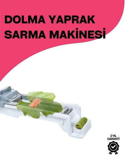 Bezos MEYTDUCZZZYAPRAKSARMAMAKİNESİ-2-BLMY Mey İthalat Ev Tipi Yaprak Sarma Aparatı Dakikalar İçinde Tepsi Tepsi Sarma Hazırlayın Çok Renkli