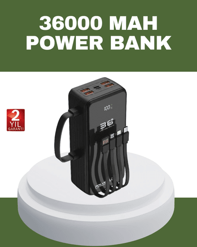 BFS Hızlı Şarj Destekli Powerbank Tüm Cihazlarla Uyumlu