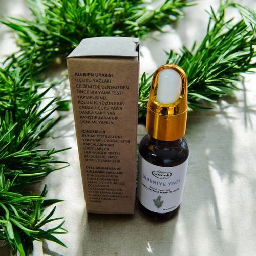 biberiye yağı Lezzetseli Yöresel Doğal Biberiye Uçucu Yağı (20Ml)