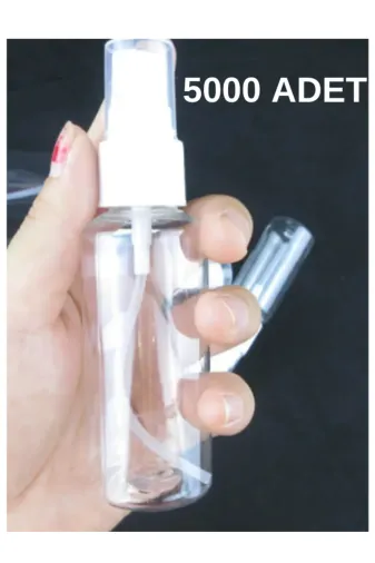 Bilgehan Buklet OtelBukleti-9482 Sprey Başlıklı Boş Şişe 35Ml 5000 Adet + 16 Hediye