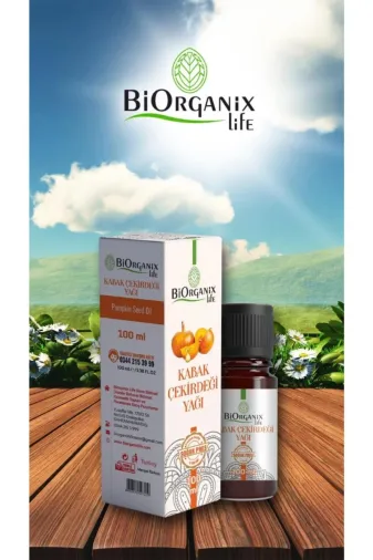Biorganix Life BİO813 Kabak Çekirdeği Yağı 100 Ml