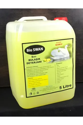 BioSwan OtelBukleti-2474 Bulaşık Deterjanı Gliserinli Ekstra Limon 5 Litre