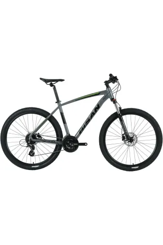 Bisan MTX730026GY275 Mtx7300 27.5 Jant 24 Vites 48Cm Erkek Dağ Bisikleti Gri - Yeşil