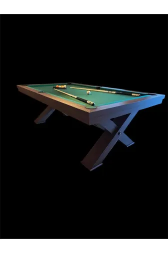 bizon 09342026 Ultra Lüks Yemek Ve Bilardo Masası