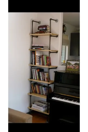 Blbndesign RafNo339 Dekoratif Borudan Raf