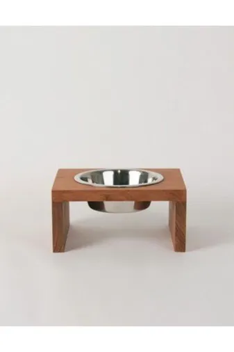 Blbndesign RafNo467 Dekoratif Kedi Köpek Mama Standı