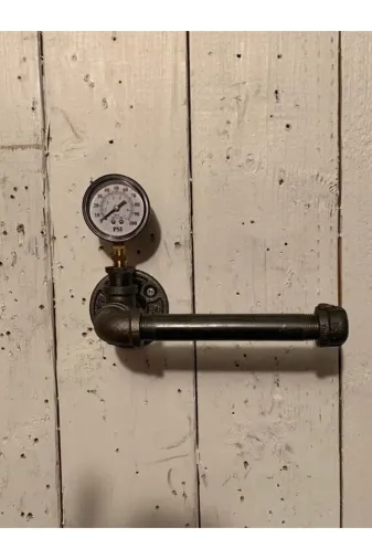 Blbndesign RafNo501 Dekoratif Borudan Tuvalet Kağıdı Askılık