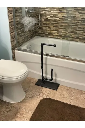 Blbndesign RafNo508 Dekoratif Borudan Tuvalet Kağıdı Askılık