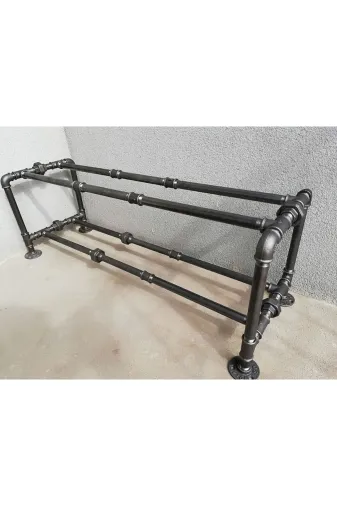 Blbndesign RafNo521 Dekoratif Borudan Ayakkabılık 125 Cm
