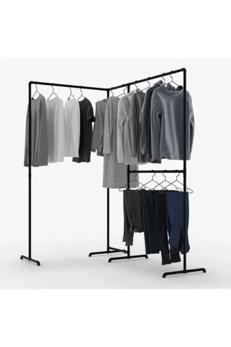 Blbndesign RafNo617 Dekoratif Borudan Askılık 350 Cm