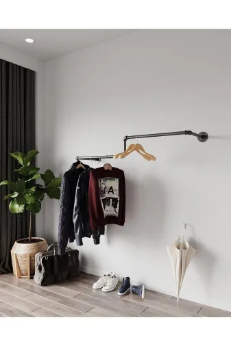 Blbndesign TYC00580708045 Dekoratif Borudan Askılık