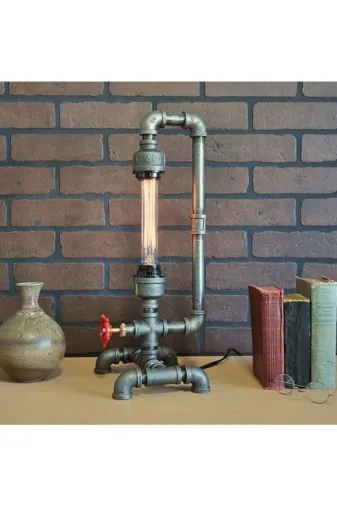 Blbndesign Ürün No:266 Dekoratif Masaüstü Aydınlatma Lambader