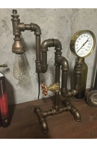 Blbndesign Ürün No:451 Dekoratif Masaüstü Aydınlatma Lambader