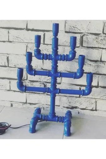 Blbndesign Ürün No:484 Dekoratif Masaüstü Aydınlatma Lambader