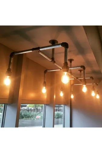 Blbndesign Ürün No:543 Dekoratif Tavana Aydınlatma Lambader