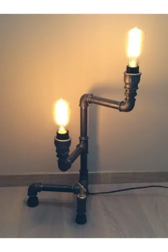 Blbndesign Ürün No:630 Dekoratif Masaüstü Aydınlatma Lambader
